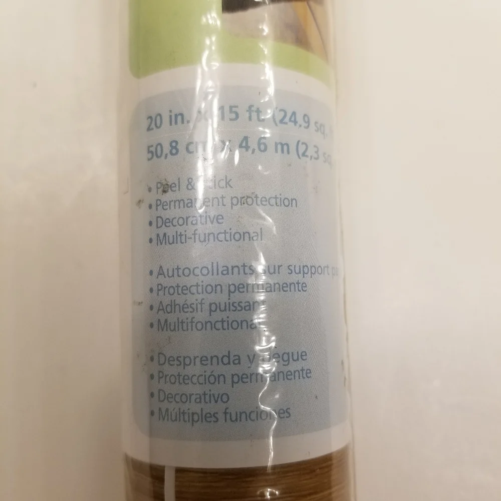 Real Organized Adhesive Shelf Liner 20,